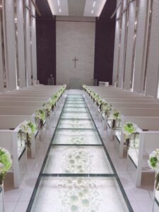 結婚式場に行ってきました