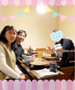 30代男性会員さん、ご成婚お祝い会♡