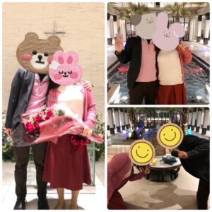サプライズプロポーズ、大成功♡