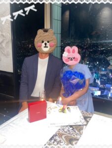 40歳男性会員さん、プロポーズ成功しました！